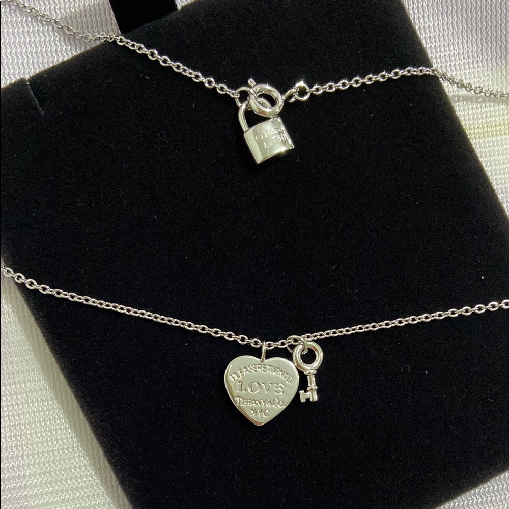 Tiffany & Co. Heart Lock 18K Necklace